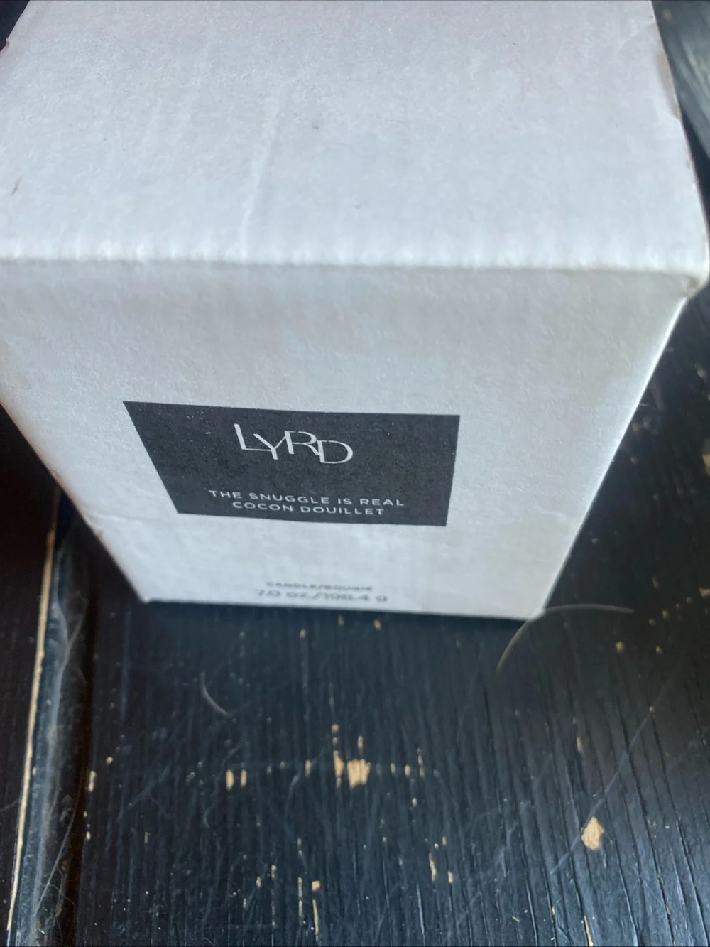 The Snuggle Is Real Scented Candle - White